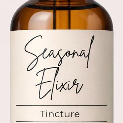 Seasonal Elixer Tincture (2 Oz)