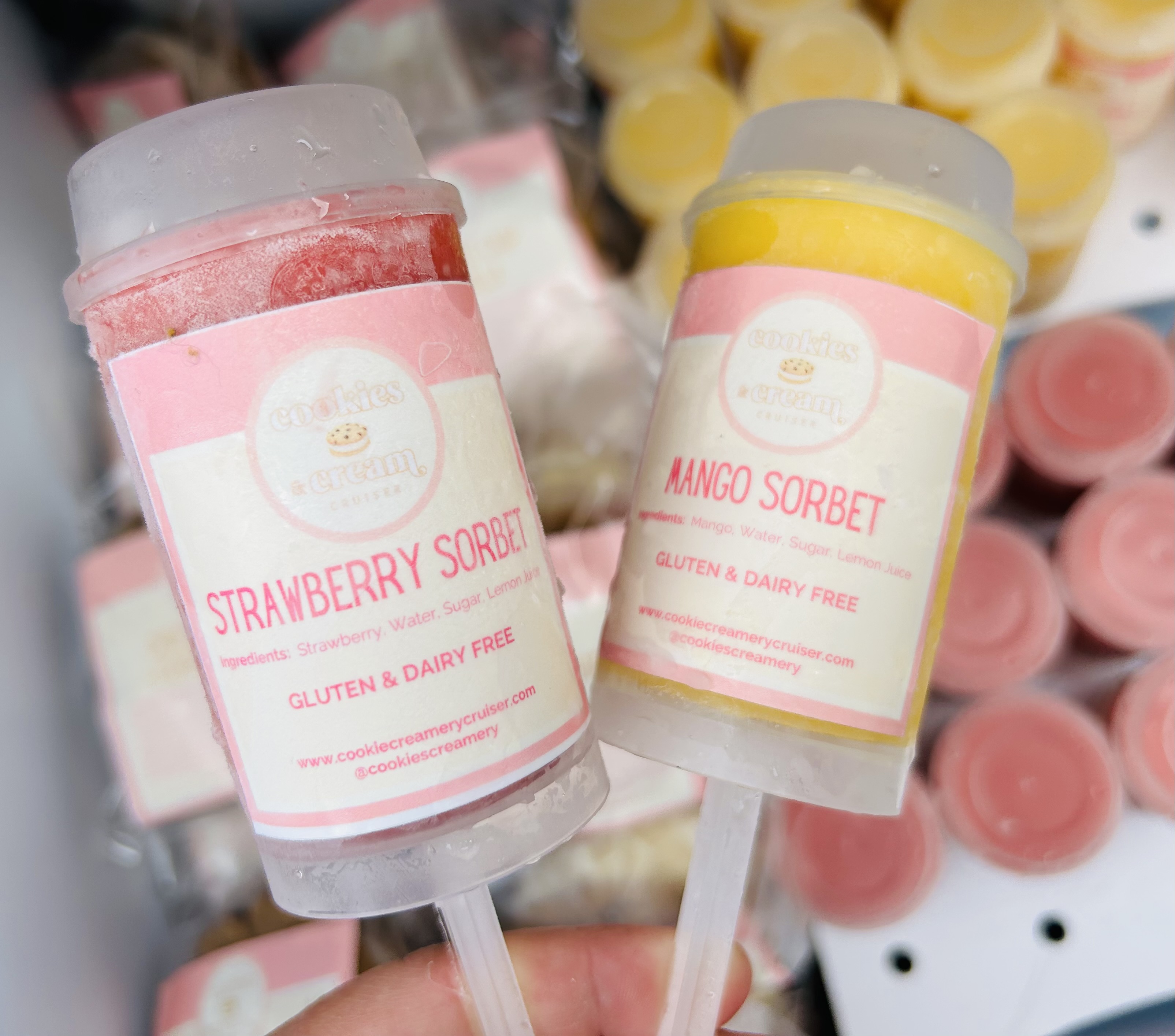 Strawberry Sorbet Pop