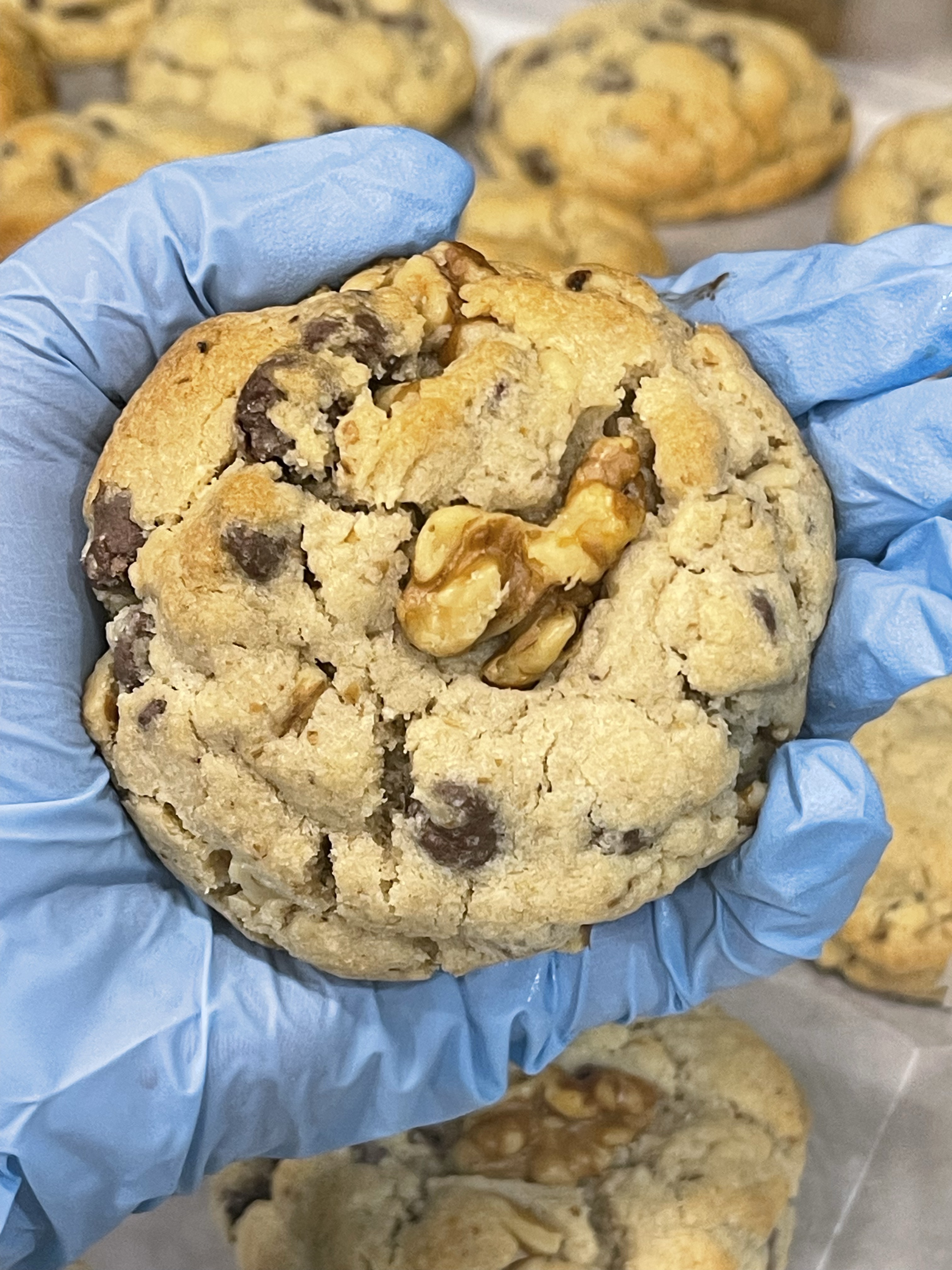 Chocolate Chip With Walnuts Cookies (1/2 Dozen)