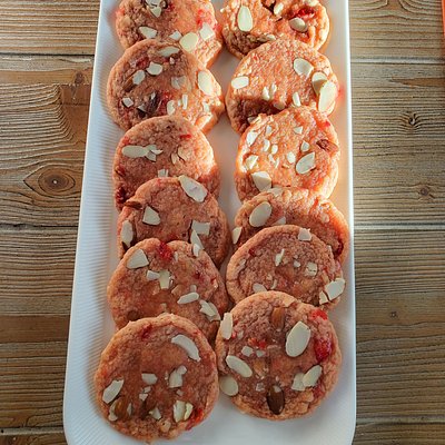 Cherry Almond Mini Cookie Dozen