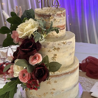 Booking Fee  For Custom 3 Tiered Cake 