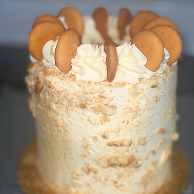 🍌 6-Inch Banana Pudding Cake