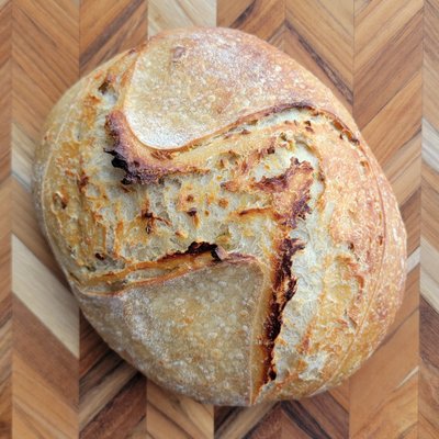 Garlic Parmesan Sourdough