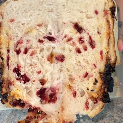 Strawberries & Cream Sourdough 