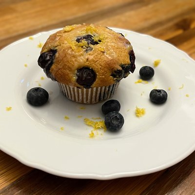 12 Lemon Blueberry Muffins 