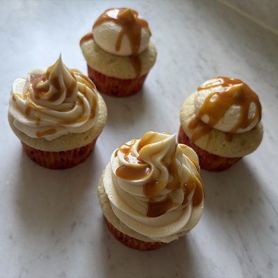 Salted Caramel Cupcakes 