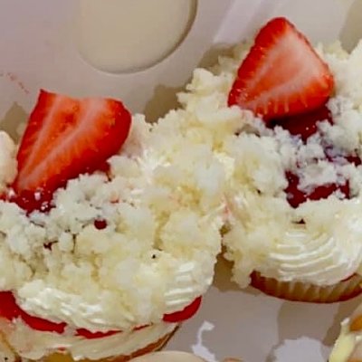 Strawberry Shortcake Cupcake 
