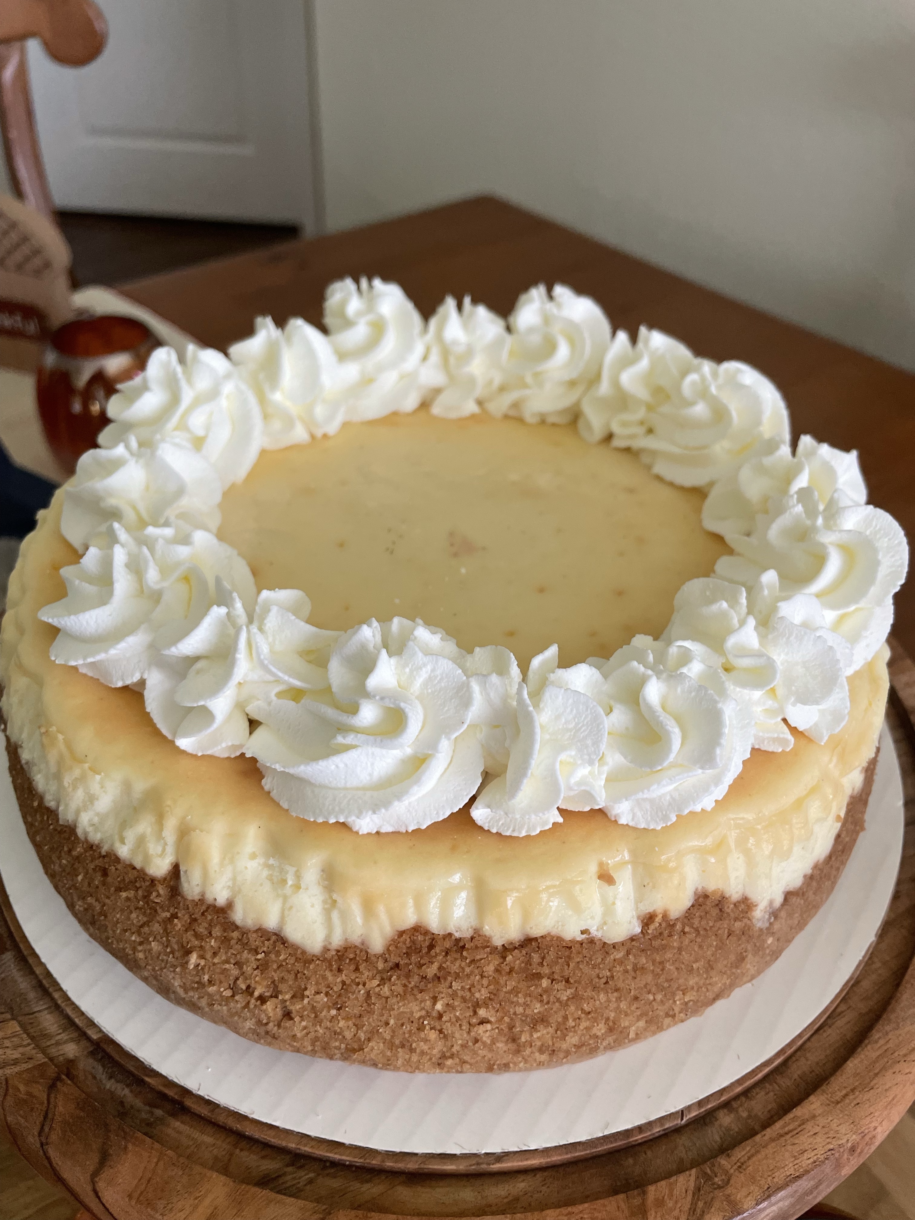 9” Plain NY Cheesecake