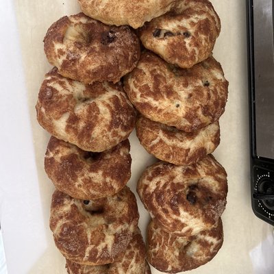 Sourdough Bagels