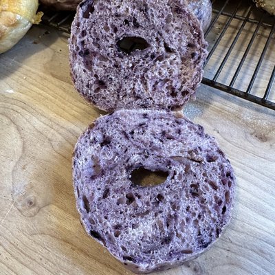 Blueberry Bagels 