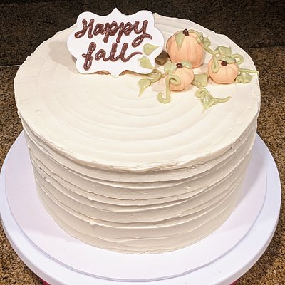 'FALL Pumpkin' Cake