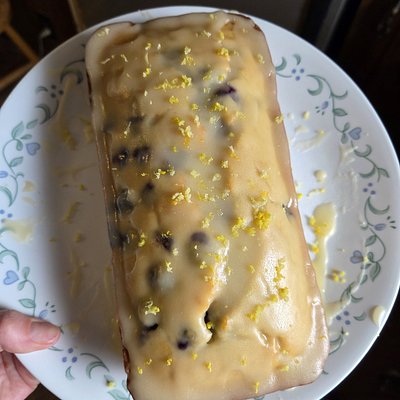Lemon Blueberry Bread 🫐 🍋 🍞