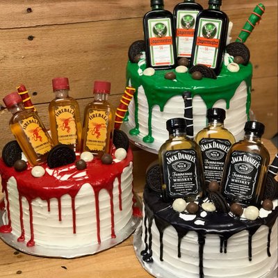 Alcohol Infused Cakes 