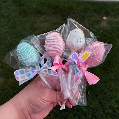 Easter cakepop Cones