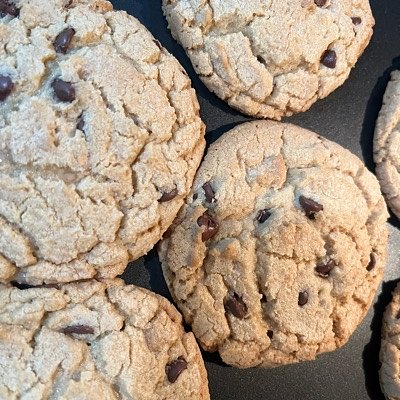 Toffee Chocolate Chip Cookies 1 Dozen