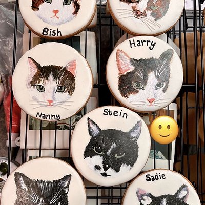 Hand Painted Cookie Set