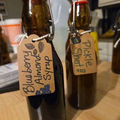Blueberry Almond Syrup