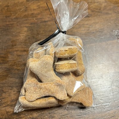 Peanut Butter & Pumpkin Dog Treats 