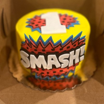 Smash Cake (2 Layers, 6” Round)