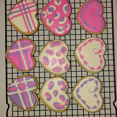 Valentine's Cookies (One Dozen)