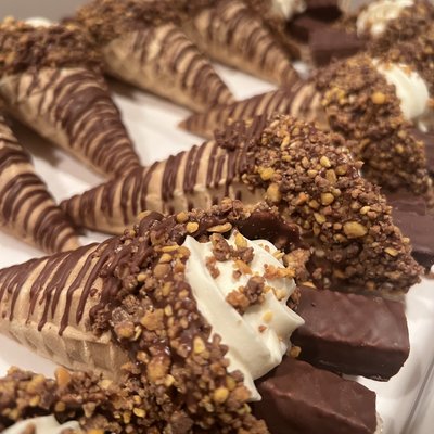 Stuffed Waffle Cones 