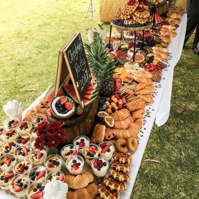 ~ Ultimate Event Brunch Graze table-