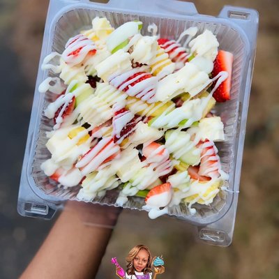 Cheesecake Fruit Salad 