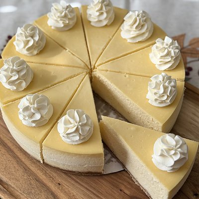 8” NY Style Cheesecake (Plain)