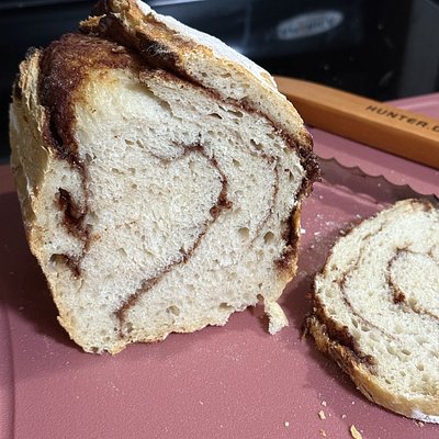 Brown Sugar Cinnamon Sourdough Loaf