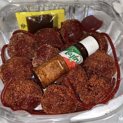 Chamoy Grapes