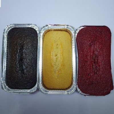 Pack Of 3 Foil Cakes  