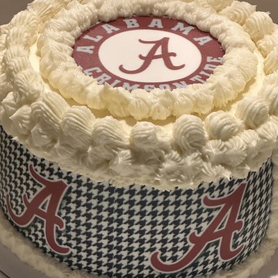 Red Velvet Roll Tide Cake