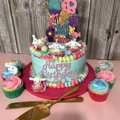 8 inch 2 Layer Cake Custom Theme Cake