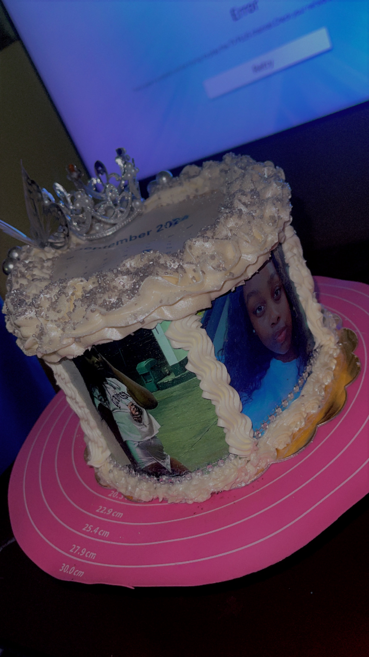 6 Inch 3 Layer Burn Cake With Pics 