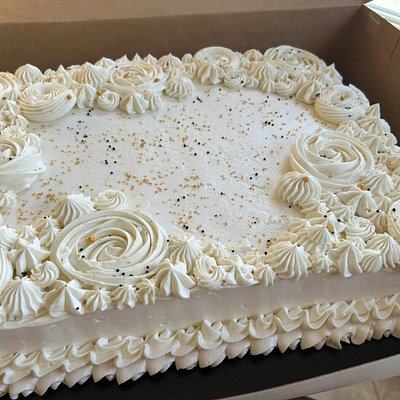 1/2 Sheet Cake 