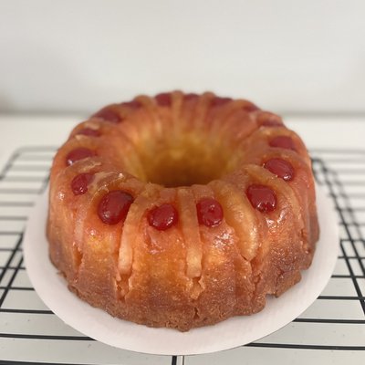 Pineapple Upside Down Bundt Cake 