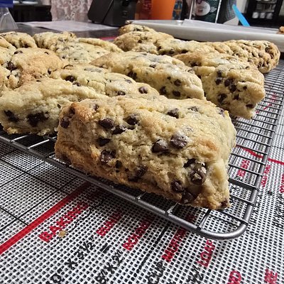 Chocolate Sourdough Scones 4 For $12