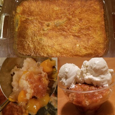 JUST PEACHY COBBLER