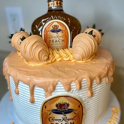 Custom Alcohol Cake 