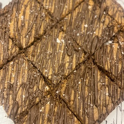 Salted Toffee Blondies (12)