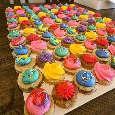 Mini Cookie Cake Bites 