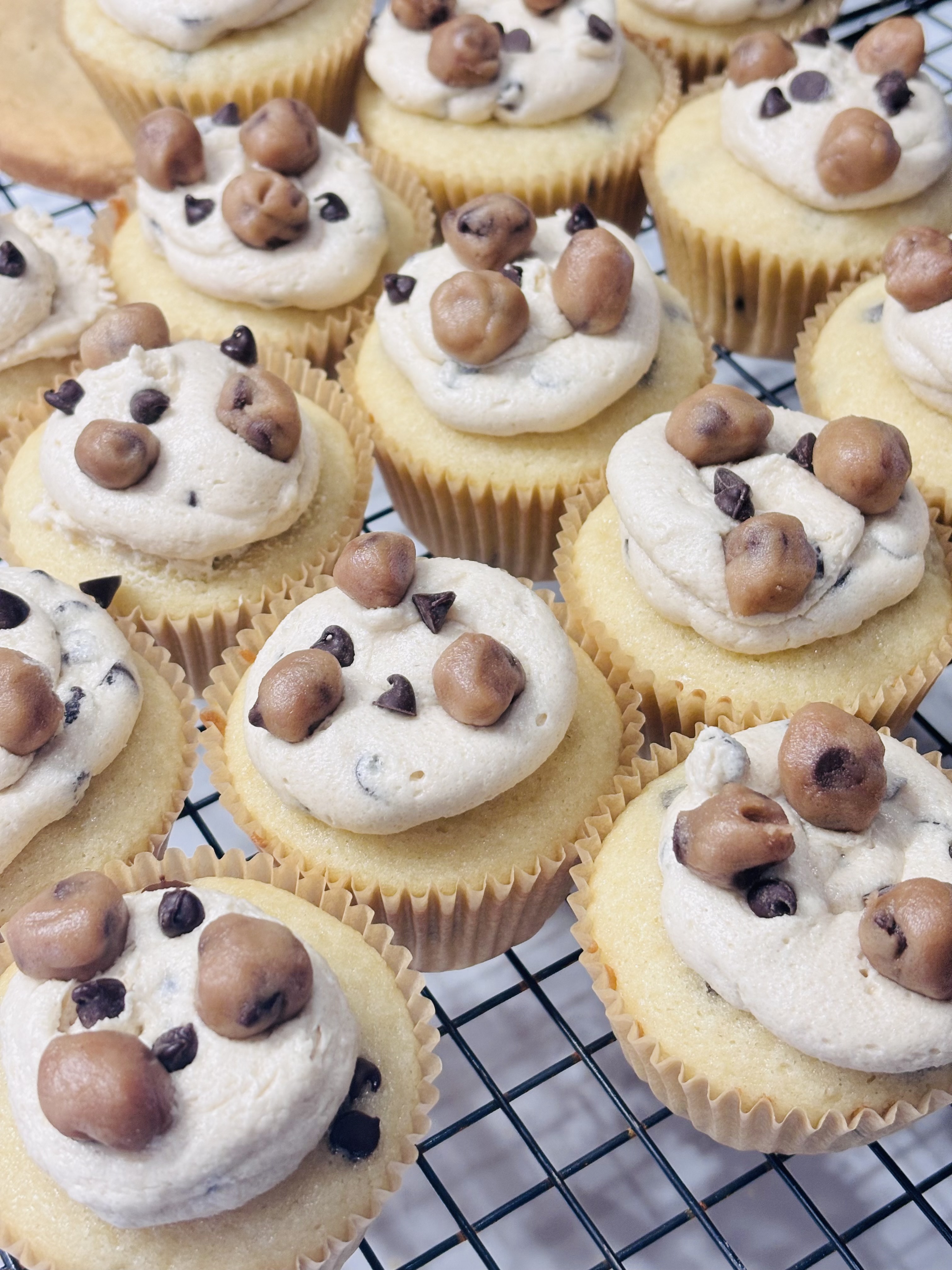 Cookie Dough Cupcakes