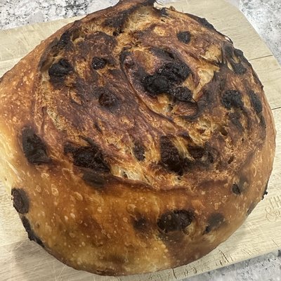 Chocolate Croissant Loaf 