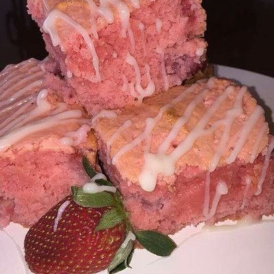 Strawberry Brownies