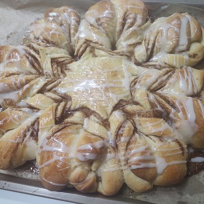 Small Cinnamon Star Bread 