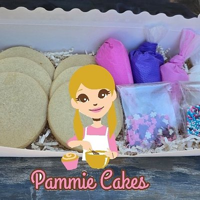 Med DIY Cookie Decorating Kit (6 Cookies)