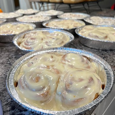 Orange Sweet Rolls - 4ct