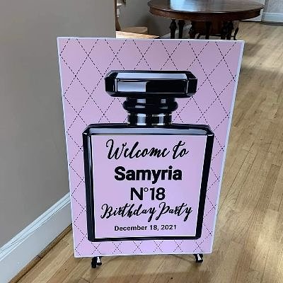 Custom Event Signs
