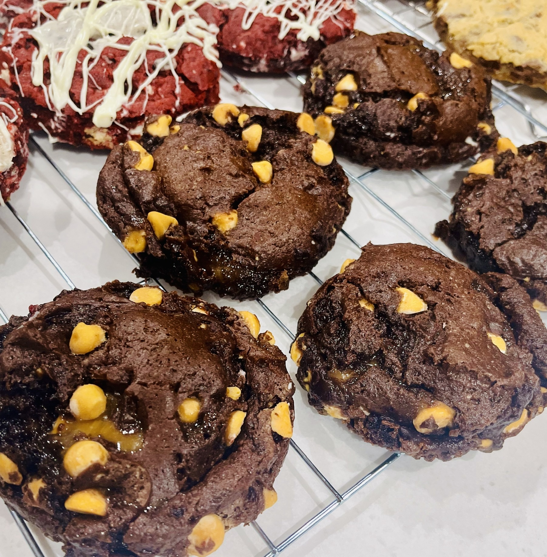 Salted Chocolate Dulce De Leche Cookie