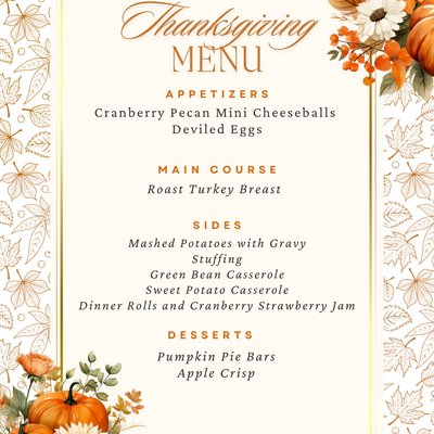 Thanksgiving Package